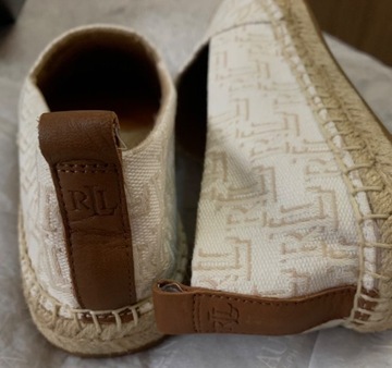 Espadryle Ralph Lauren 38 damskie wiosna lato NOWE