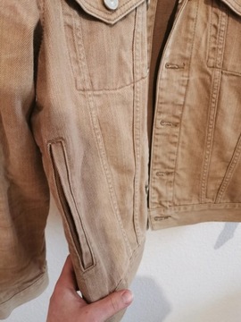 Beżowa kurtka jeansowa rozmiar 38, River Island