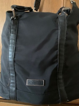 Reserved torba czarna zakupy lub podręczny bagaż