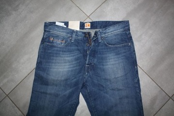 spodnie meskie jeans HUGO BOSS orange reg 32 / 36 