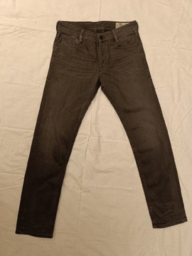 Spodnie Diesel Akee W29 L32 jeans szare