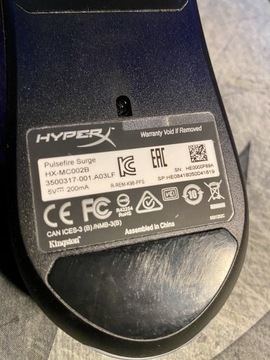 Mysz HyperX Pulsefire Surge RGB HX-MC002B
