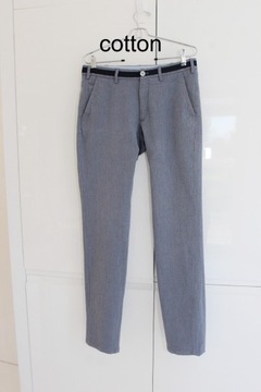 Massimo Dutti bawełniane spodnie bez wad M