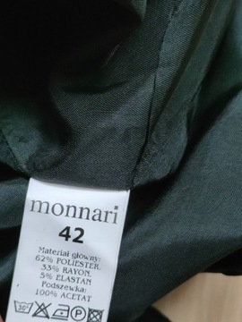 Monnari czarna damska spódnica 42 XL 