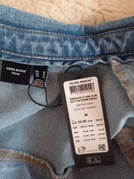 Sukienka jeansowa Vero Moda M