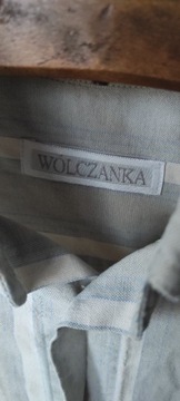 Koszula w Kratę Bawełna Casual Wólczanka L