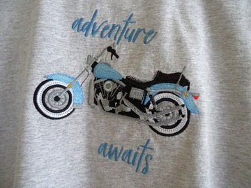 Harley Davidson, T-shirt męski, haft motor, r. XXL