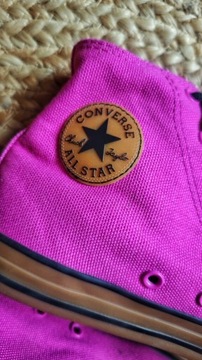 Converse Chuck Taylor trampki tenisówki różowe fuksja fuksjowe 38