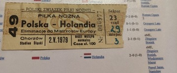 Polska - Holandia 1979 eliminacje ME