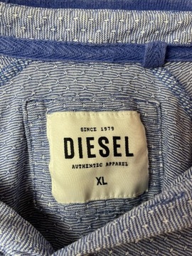 Koszulka Polo Diesel XL niebieska