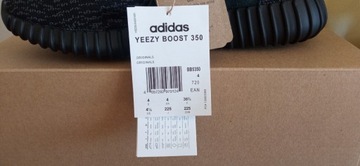 36 2/3 Adidas Yeezy Boost 350v1 Pirate Black 