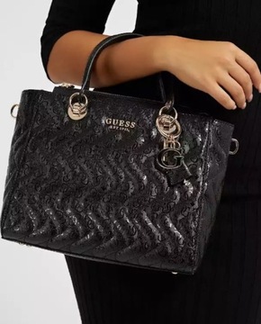 Torebka Guess Sasky 4G Logo GG869206 Black