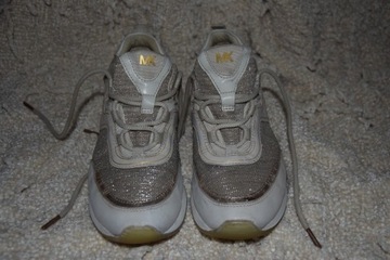 Michael Kors buty sneakersy brokatowe złote 7.5 38