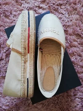 Espadryle tommy hilfiger