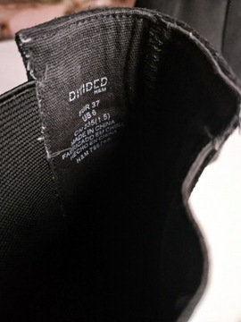 Botki Damskie na Obcasie H&M Divided HM 37 23.5cm