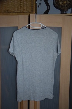 Tommy Hilfiger t-shirt bluzka szara S