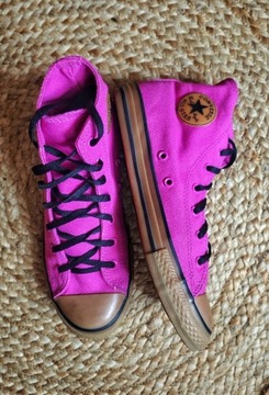 Converse Chuck Taylor trampki tenisówki różowe fuksja fuksjowe 38