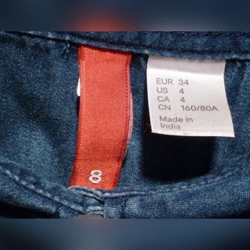 H&M Koszula jeansowa rozm. 34