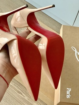 CHRISTIAN LOUBOUTIN Ograde 100 Patent Pumps r.40