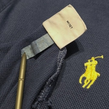 Koszulka polo bawełniana Polo Ralph Lauren 100% bawełna granatowa 2XL