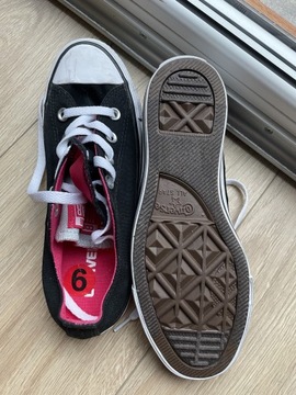 Trampki CONVERSE krótkie czarne Roz37 nowe okazja!