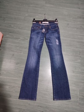 Nowe spodnie jeansowe Abercrombie & Fitch 24/33 