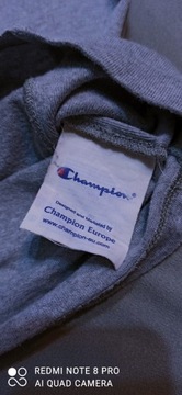 Champion t-shirt  oryginalna szara  koszulka  2XL