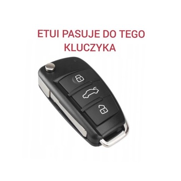 AUDI B7 ETUI OBUDOWA DO KLUCZYKA Z BRELOCZKIEM 