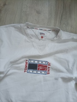 Bluza sportowa biała Tommy jeans Hilfiger 