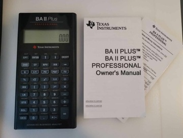 Kalkulator Texas Instruments BA II Plus Prof