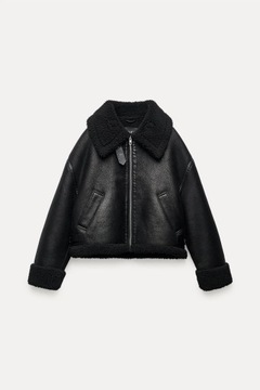 ZARA DWUWARSTWOWA KURTKA W STYLU BIKER XS 34