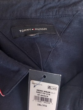 Koszulka polo męska Tommy Hilfiger 3XL granatowa