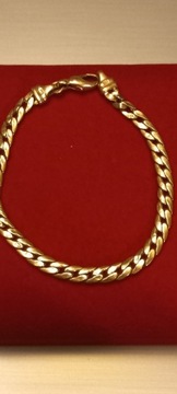 Bransoletka złota, 585, 5,75 g, 19 cm