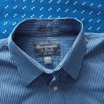 męska koszula Abercrombie & Fitch slim fit