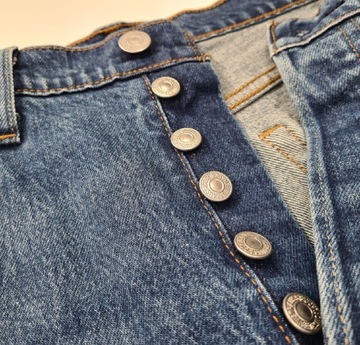 Męskie klasyczne jeansy levis 501 premiumW31L30 