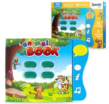 Boxiki Kids Animal Book Interaktywna Angielski