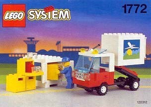 LEGO Town  1772 z 1992r. auto Airline Promotional