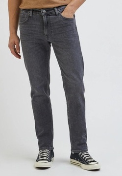 Jeansy męskie Lee Daren 32/32 Straight szary denim