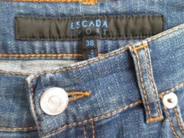 ESCADA damskie spodnie jeans r. 38 idealne