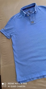 Superdry Super dry t-shirt oryginalna koszulka polo rozmiar  2XL, XL, L