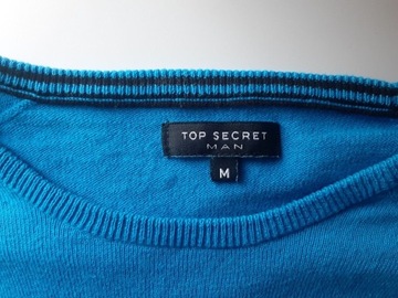 Sweter pod szyję, 100 % bawełna, Top Secret, r. M