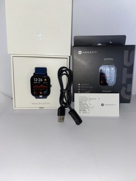 Amazfit GTS Obsidian Black -stan idealny