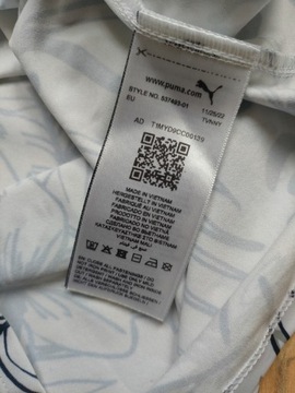 Puma śliczna damska koszulka polo 40 L 42 XL duże L kwiaty