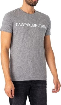 Koszulka T-shirt męski Calvin Klein Jeans Grey