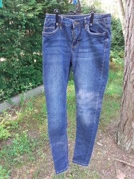 Jeansy spodnie dżinsowe rozm. 36 skinny