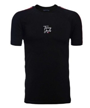 Koszulka T-shirt Tommy Hilfiger Jeans czarna r S