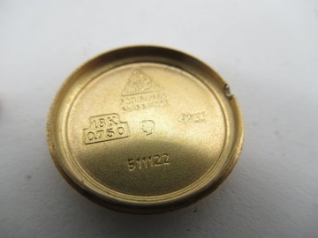 złoty zegarek omega 18k damski