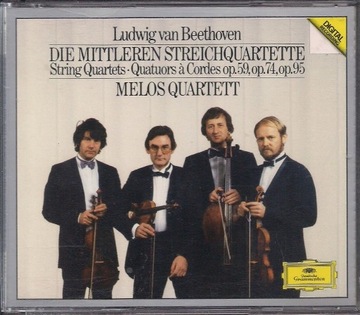 Beethoven Die Mittleren Steichquartette 3 CD