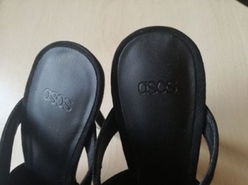 Nowe czarne szpilki ASOS rozmiar 37 szpic sandałki