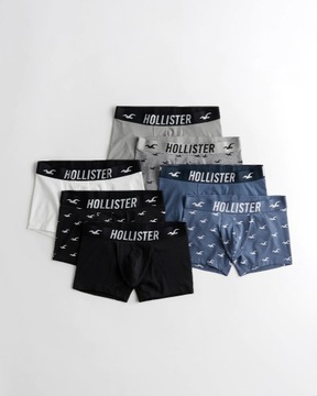 HOLLISTER by Abercrombie Bokserki Majtki 7 szt M